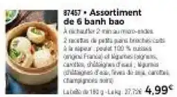 Thiriet Assortiment de 6 banh bao offre