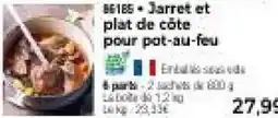 Thiriet Jarret et plat de côte pour pot-au-feu offre