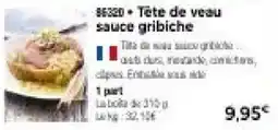 Thiriet Tête de veau sauce gribiche offre
