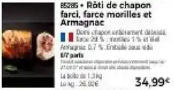 Thiriet Rôti de chapon offre