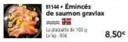 Thiriet Émincés de saumon gravlax offre