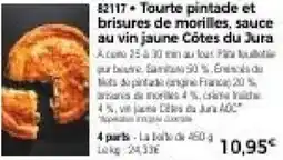 Thiriet 82117 Tourte pintade et brisures de morilles offre