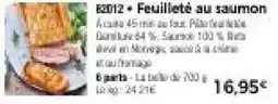Thiriet B2012 + Feuilleté au saumon offre