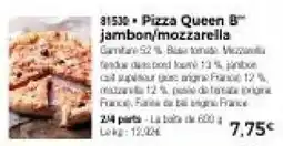 Thiriet Pizza Queen B offre