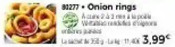 Thiriet Onion rings offre