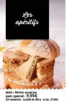 Thiriet Miche surprise offre
