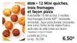 Thiriet 80286 Mini quiches offre