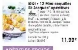 Thiriet St-Jacques' apéritives offre