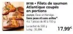 Thiriet Filets de saumon Atlantique offre