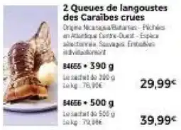 Thiriet 2 Queues de langoustes des Caraïbes offre