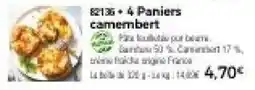 Thiriet 82136 + 4 Paniers camembert offre