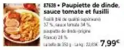 Thiriet Paupiette de dinde offre