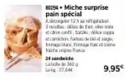 Thiriet Miche surprise pain spécial offre
