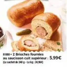 Thiriet Brioches fourrées offre