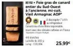 Thiriet Vieil Armagnac AOP offre