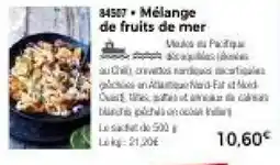 Thiriet Mélange de fruits de mer offre