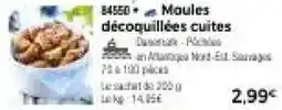 Thiriet Maules décoquillées cuites offre