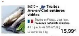 Thiriet Truites Arc-en-Ciel offre