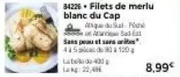 Thiriet Filets de merlu blanc du Cap offre