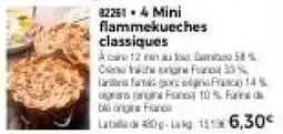 Thiriet Mini flammekueches classiques offre