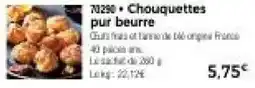 Thiriet Chouquettes pur beurre offre