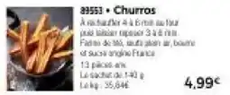 Thiriet Churros offre