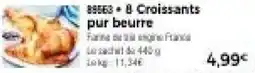 Thiriet 8 Croissants pur beurre offre