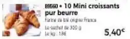 Thiriet Mini croissants pur beurre offre
