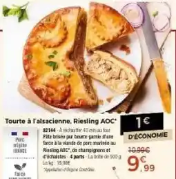 Thiriet Tourte à l'alsacienne, Riesling AOC* offre