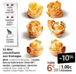 Thiriet Mini croustillants aux fromages offre