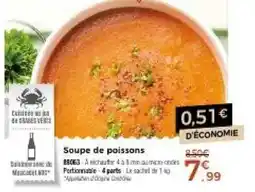 Thiriet Soupe de poissons offre