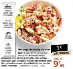 Thiriet Mélange de fruits de mer offre