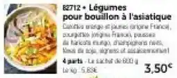 Thiriet Légumes pour bouillon à l'asiatique offre