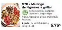 Thiriet Mélange de légumes à griller offre