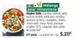 Thiriet Mélange pour minestrone offre