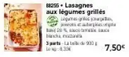 Thiriet Lasagnes aux légumes grillés offre