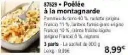 Thiriet Poêlée à la montagnarde offre