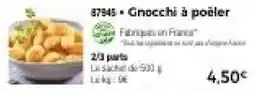 Thiriet Gnocchi à poêler offre