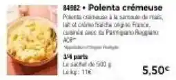 Thiriet Polenta crèmeuse offre