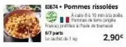 Thiriet Pommes rissolées offre
