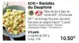 Thiriet Ravioles du Dauphiné offre