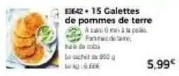 Thiriet Galettes de pommes de terre offre