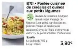Thiriet Poêlée cuisinée de céréales et quinoa aux petits légumes offre