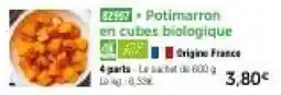 Thiriet Potimarron en cubes biologique offre