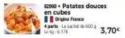 Thiriet Patates douces en cubes offre