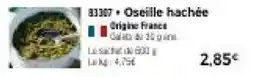 Thiriet Oseille hachée offre
