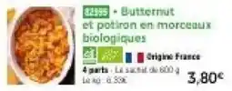 Thiriet Butternut et potiron en morceaux biologiques offre