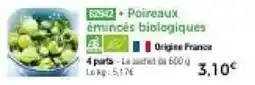 Thiriet B2942 Poireaux émincés biologiques offre