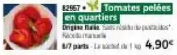 Thiriet Tomates pelées en quartiers offre