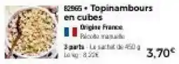 Thiriet Topinambours en cubes offre